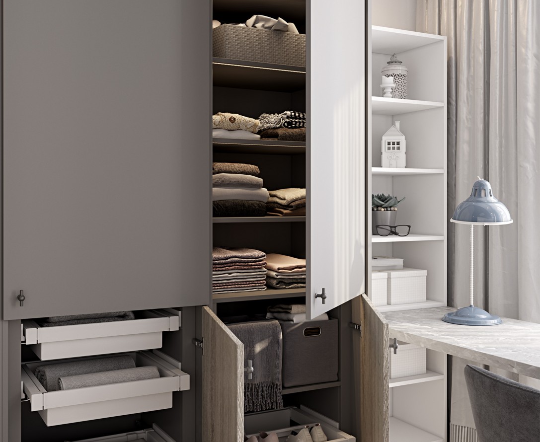 ГАРДЕРОБНЫЙ ШКАФ 9